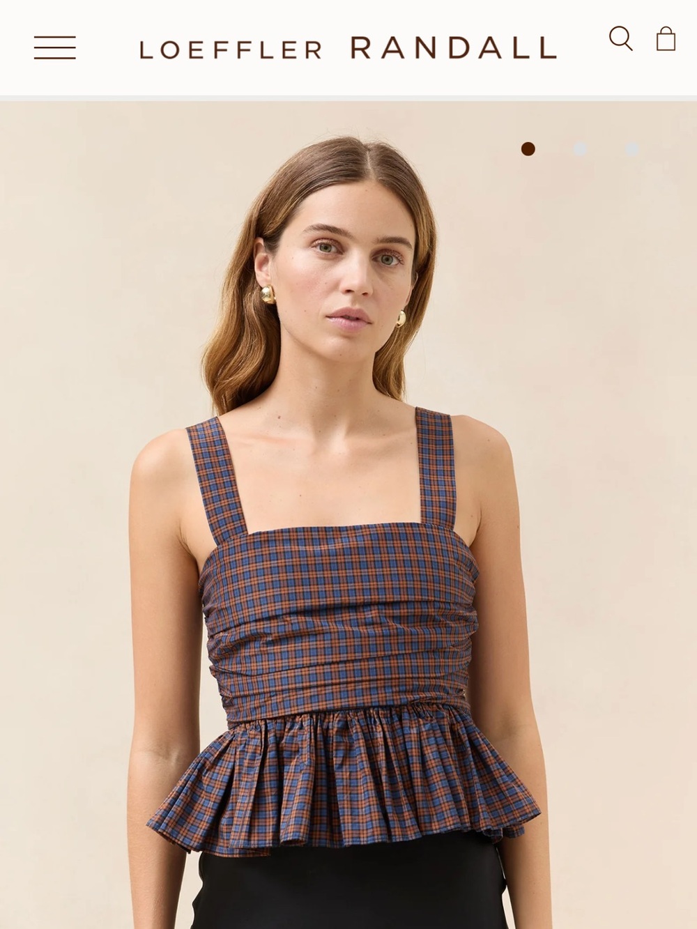 Loeffler Randall 🧶 Mae Sleeveless Top 🧵